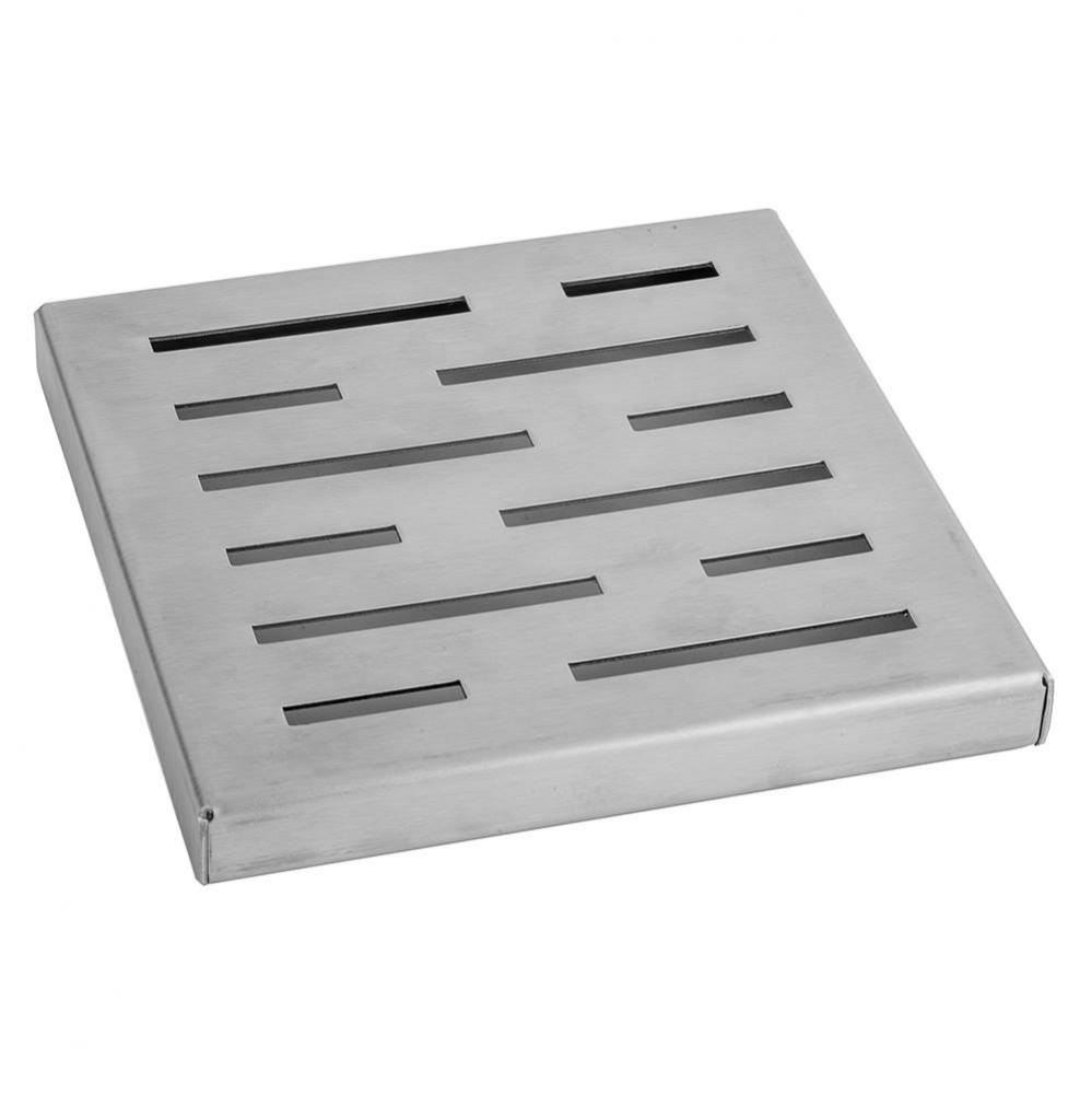 6'' x 6'' Slotted Channel Drain Grate