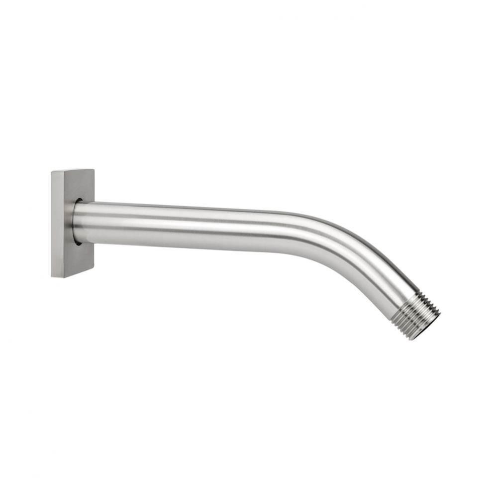 8'' 45° Brass Showerarm with Square Escutcheon