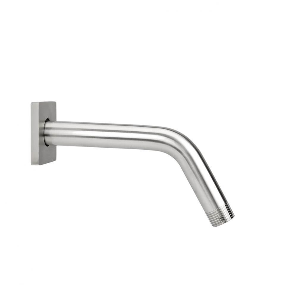 8'' 60° Brass Showerarm with Square Escutcheon