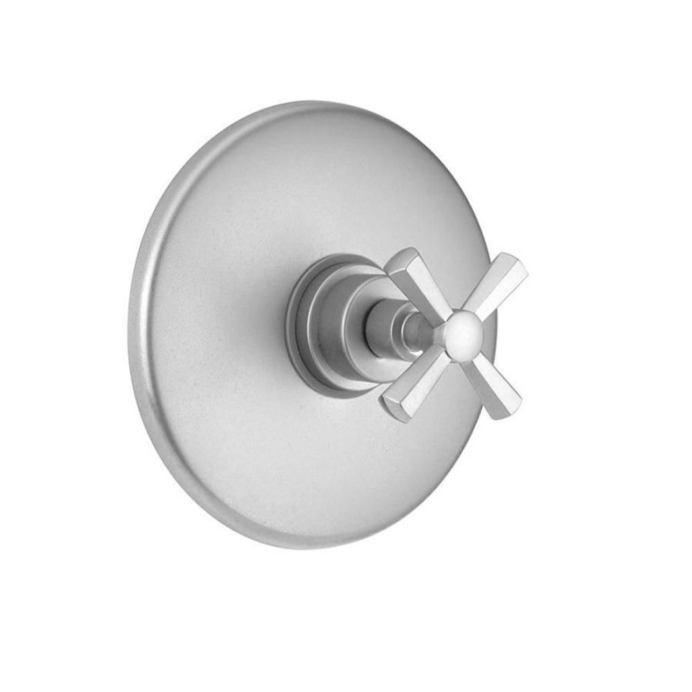 Round Plate With Hex Cross Handle Trim For Pressure Balance Cycling Valve (J-CSV)