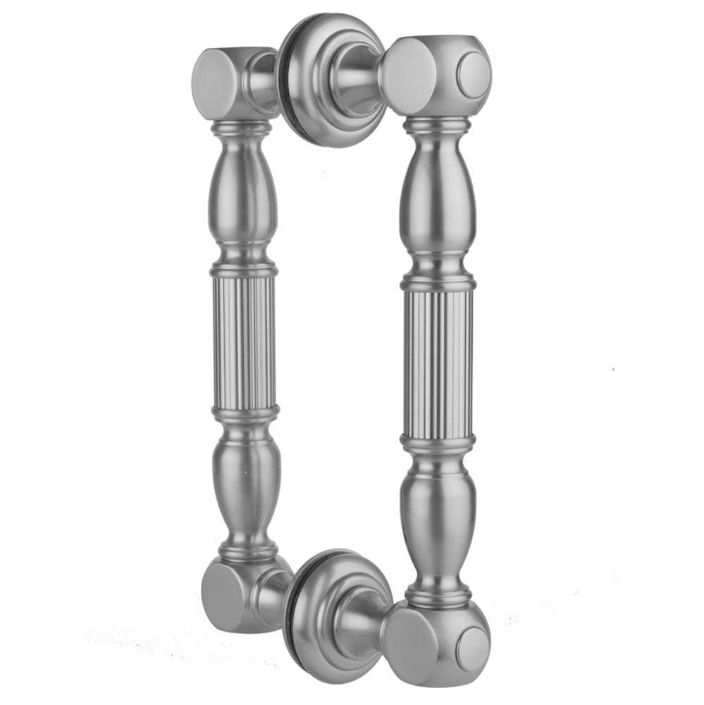 32'' H21 Back to Back Shower Door Pull with Finials