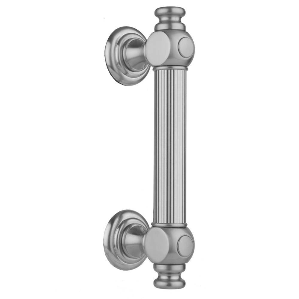 24'' H61 Reeded with End Caps Front Mount Shower Door Pull