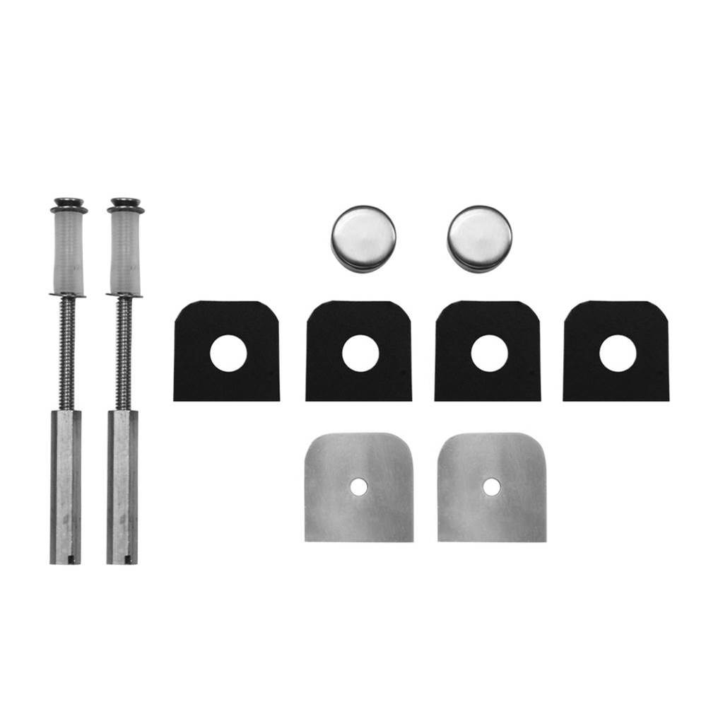 Glass Mounting Kit for H80 Front Mount Shower Door Pulls