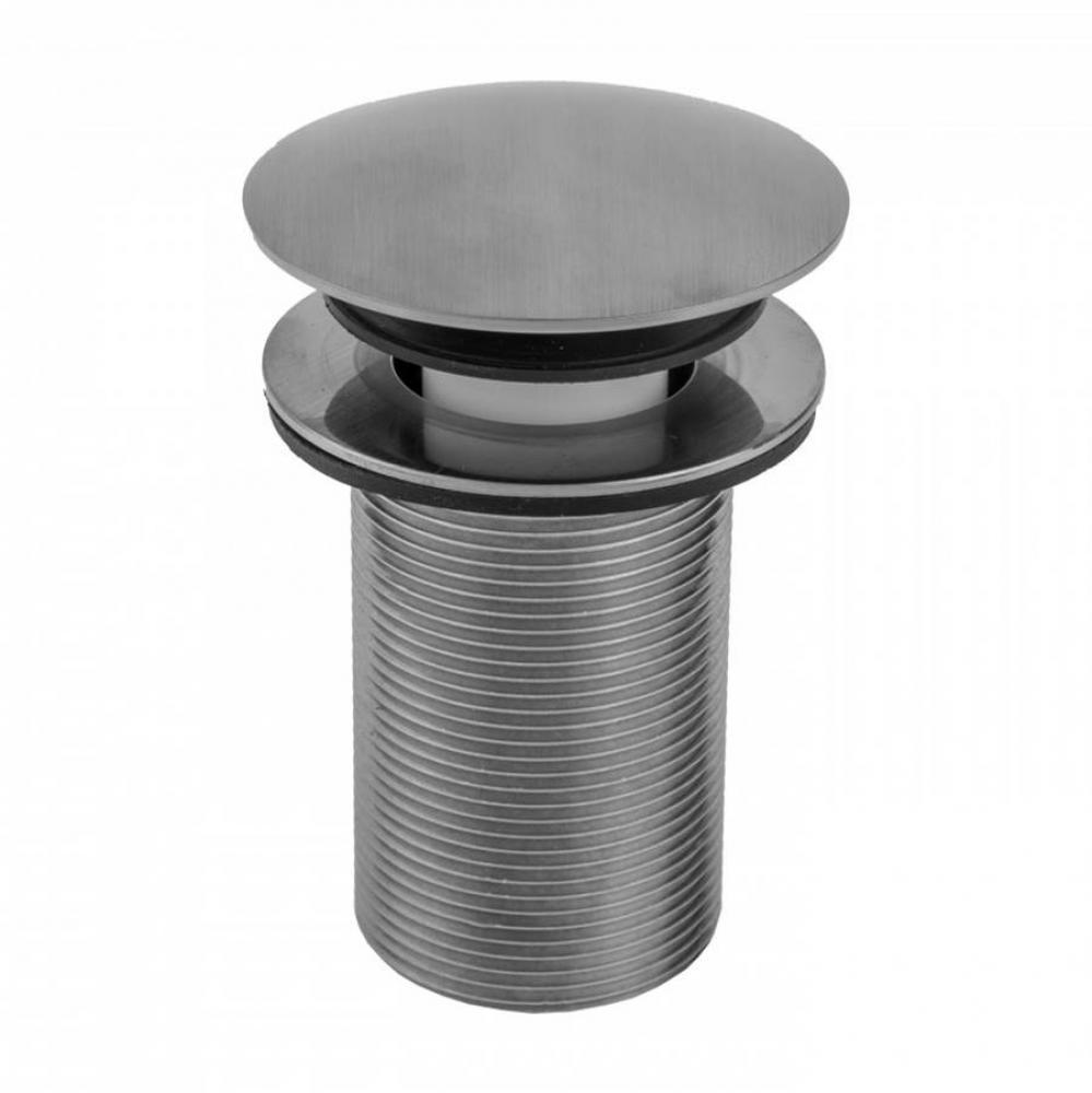 Extra Long Thread Round Toe Control Drain Strainer - 4'' Long Thread