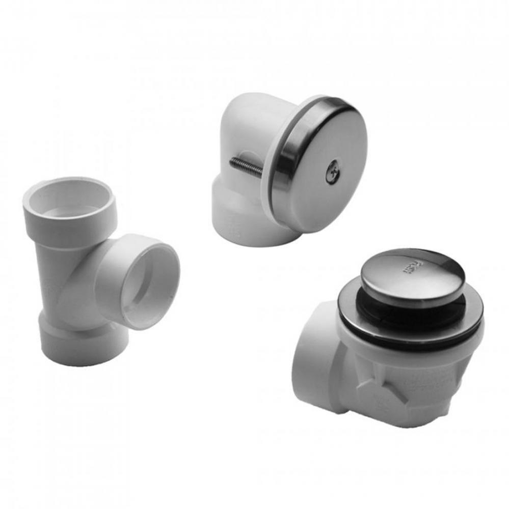 Toe-Control Drain Strainer With Faceplate (Single Hole) Half Kit