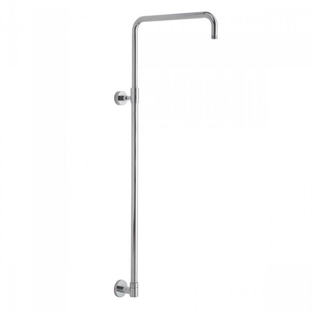 Subway Line 90° Exposed Pipe Shower Rail- No Slider No Diverter