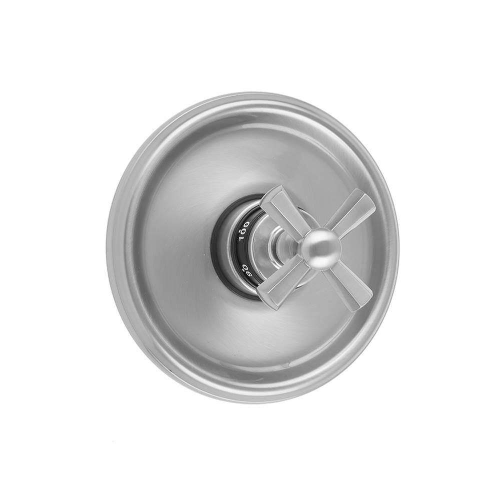 Round Step Plate With Hex Cross Trim For Thermostatic Valves (J-TH34 & J-TH12)