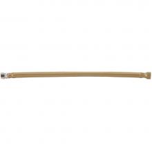 Jaclo 177-SS-BLND - JACLOFLEX™ Blonde (BLND) Decorative Cover Stainless Steel Braided 3/8'' O.D. x 3/8&apo