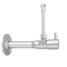 Jaclo 314-L-62-PCH - Quarter Turn Ceramic Disc Angle Pattern 1/2'' IPS x 3/8'' O.D. Faucet Supply K