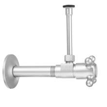 Jaclo 314-X-72-PCH - Quarter Turn Ceramic Disc Angle Pattern 1/2'' IPS x 3/8'' O.D. Toilet Supply K