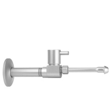 Jaclo 315-L-62-PCH - Quarter Turn Ceramic Disc Angle Pattern 1/2'' IPS x 3/8'' O.D. Faucet Supply K