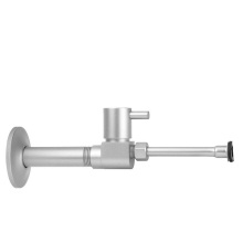 Jaclo 315-L-72-PCH - Quarter Turn Ceramic Disc Angle Pattern 1/2'' IPS x 3/8'' O.D. Toilet Supply K