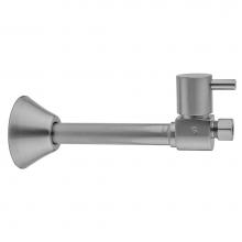 Jaclo 317-L-PCH - Quarter Turn Ceramic Disc Straight 1/2'' Copper (Sweat fit) x 3/8'' O.D. Suppl