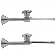 Jaclo 317-X-62-PCH - Quarter Turn Ceramic Disc Straight 1/2'' Copper (Sweat fit) x 3/8'' O.D. Fauce