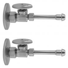 Jaclo 581-62-PCH - Multi Turn Straight Pattern 5/8'' O.D. Compression (Fits 1/2'' Copper) x 3/8&a