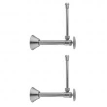 Jaclo 582-62-PCH - Multi Turn Angle Pattern 1/2'' Copper (Sweat Fit) x 3/8'' O.D. Faucet Supply K