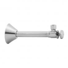 Jaclo 582-PCH - Multi Turn Angle Pattern 1/2'' Copper (Sweat Fit) x 3/8'' O.D. Supply Valve wi