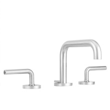 Jaclo 7772-T458-0.5-PCH - Downtown Contempo Slim Faucet with Round Escutcheons & Contempo Slim Lever Handles- 0.5 GPM