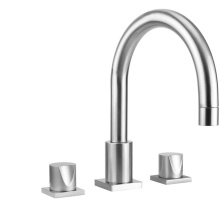 Jaclo 9981-TSQ672-TRIM-PCH - Contempo Uptown Roman Tub Set with Thumb Control Handles - Square Escutcheons