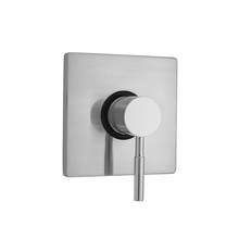 Jaclo A446-TRIM-PCH - Square Plate With Contempo Round Lever Trim For Pressure Balance Cycling Valve (J-CSV)