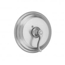 Jaclo A467-TRIM-PCH - Round Step Plate With Ribbon Lever Trim For Pressure Balance Cycling Valve (J-CSV)