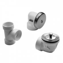 Jaclo 540-PVCHK-PCH - Lift And Turn Drain Strainer With Faceplate (Single Hole) Half Kit