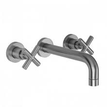 Jaclo 9880-W-WT462-TR-0.5-PCH - Contempo Wall Faucet TRIM with Cross Handles- 0.5 GPM