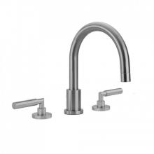Jaclo 9980-T459-TRIM-PCH - Contempo Roman Tub Set with Hub Base Lever Handles