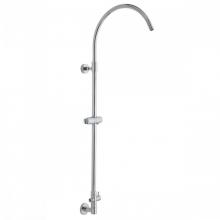 Jaclo EXP-HSD-PCH - Subway Line Hoop Exposed Pipe with Handheld Slider & Diverter