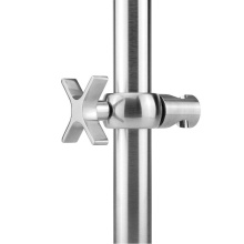 Jaclo SRSL61-PCH - Lila Cross Grab Bar Handshower Slider