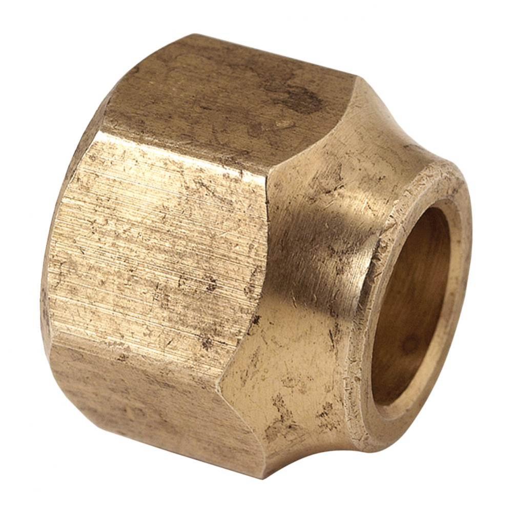 FLARE REFRIGERATION NUT - SHORT, 5/16'' OD TUBE