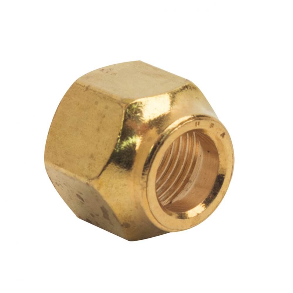 Flare Refrigeration Nut - Short, 1/2'' Od Tube