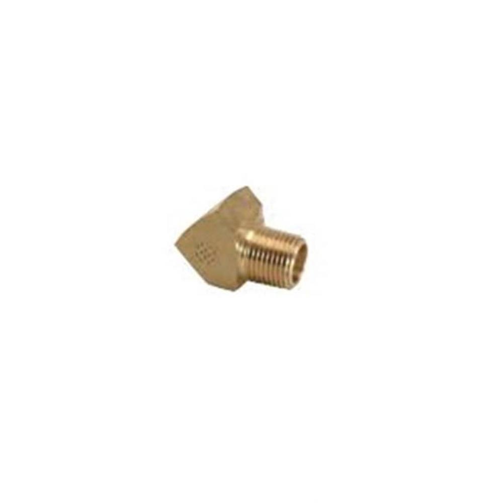45 degree STREET ELBOW, 1/4'' FIP X 1/4'' MIP