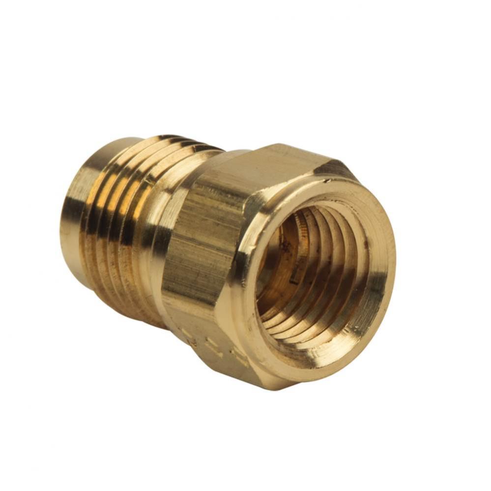 Flare Female Reducing Adaptor, 1/4'' Od Tube X 1/8'' Fip