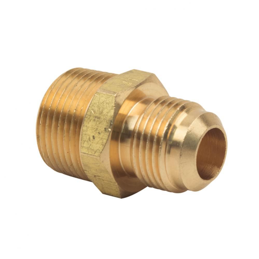 Flare Male Reducing Adaptor, 5/8'' OD Tube X 3/4'' MIP
