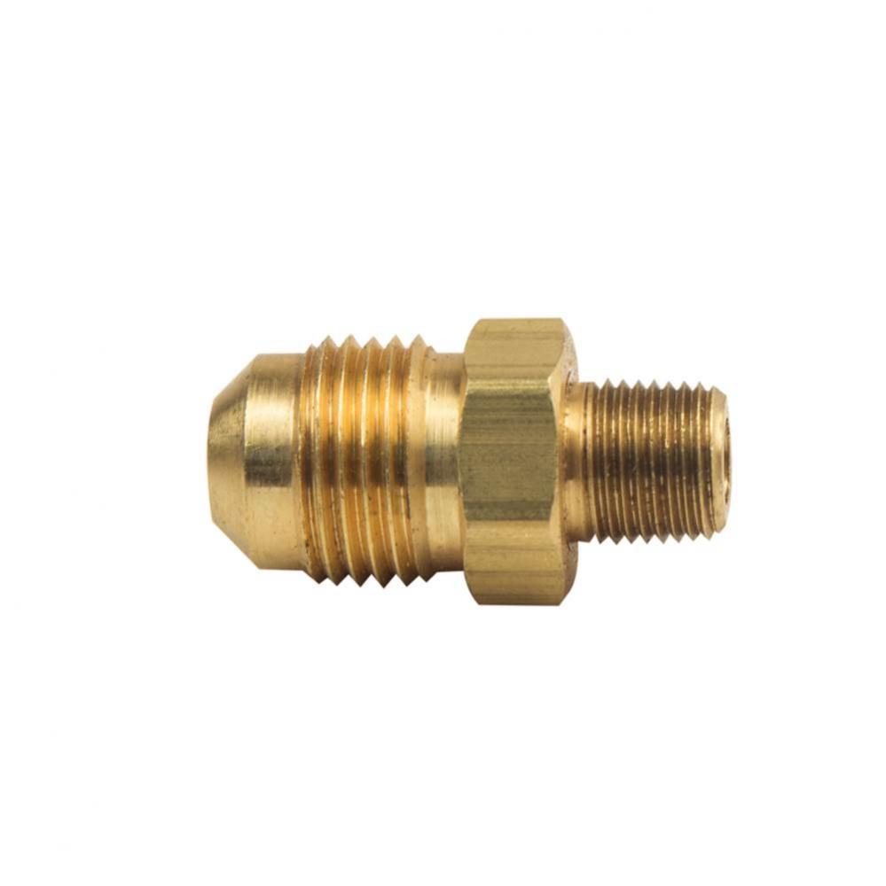 Flare Male Reducing Adaptor, 3/8'' Od Tube X 1/8'' Mip