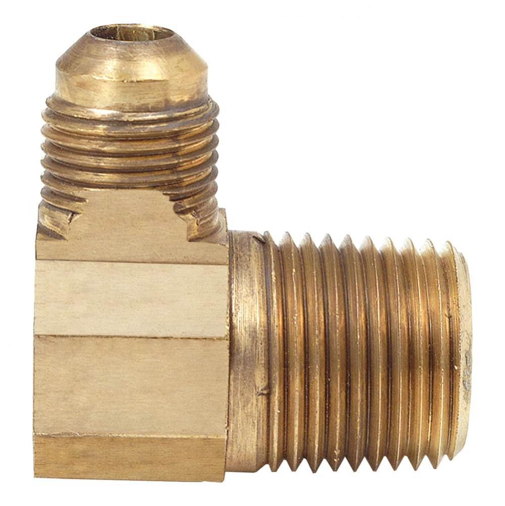 Flare Male Reducing Elbow, 1/4'' Od Tube X 1/8'' Mip