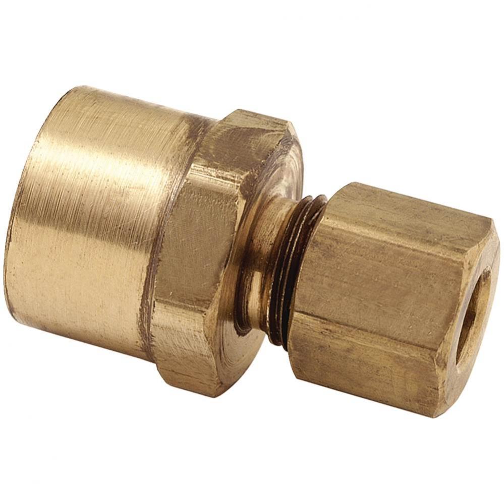 Compression Female Reducing Adaptor, 3/8'' Od Tube X 1/8'' Fip