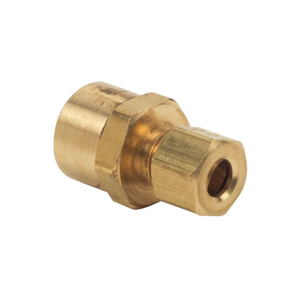 Compression Female Adaptor, 1/4'' Od Tube X 1/4'' Fip