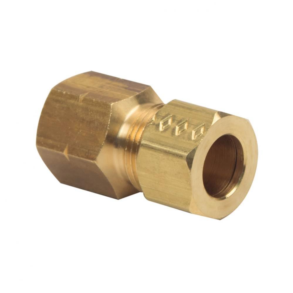 Compression Female Reducing Adaptor, 3/8'' Od Tube X 1/4'' Fip