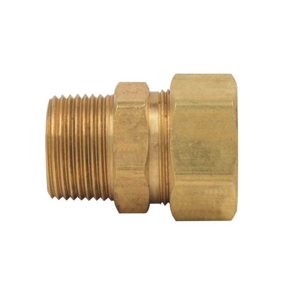 Compression Male Reducing Adaptor, 7/8'' Od Tube X 3/4'' Mip