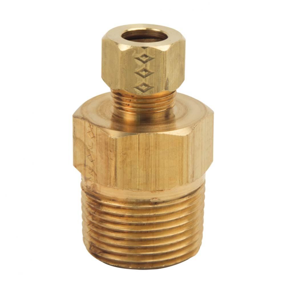 Compression Male Reducing Adaptor, 3/8'' Od Tube X 3/4'' Mip