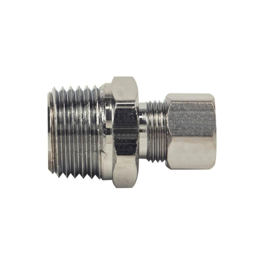 Compression Male Reducing Adaptor, 3/8'' Od Tube X 1/2'' Mip