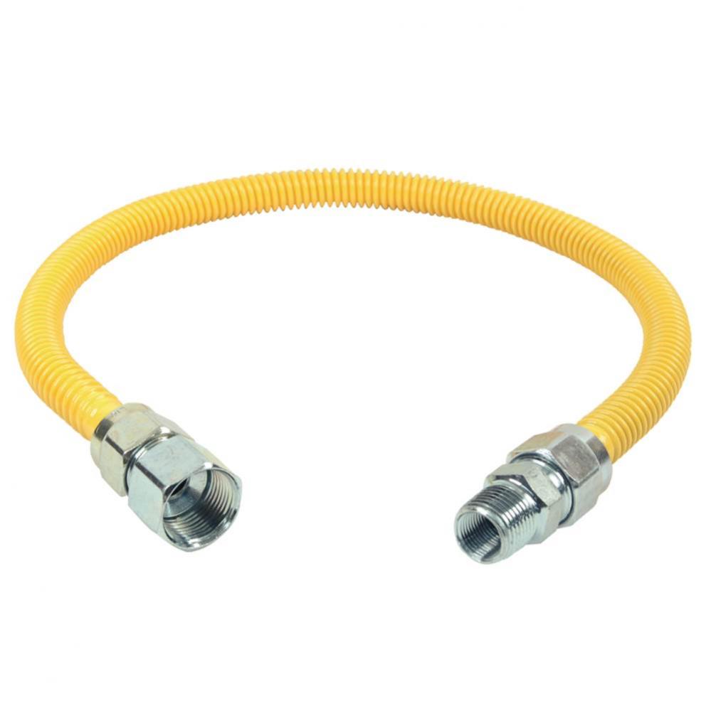 Css Gas Conn 5/8'' Od X 3/4'' Fip X 1/2'' Mip X 30''