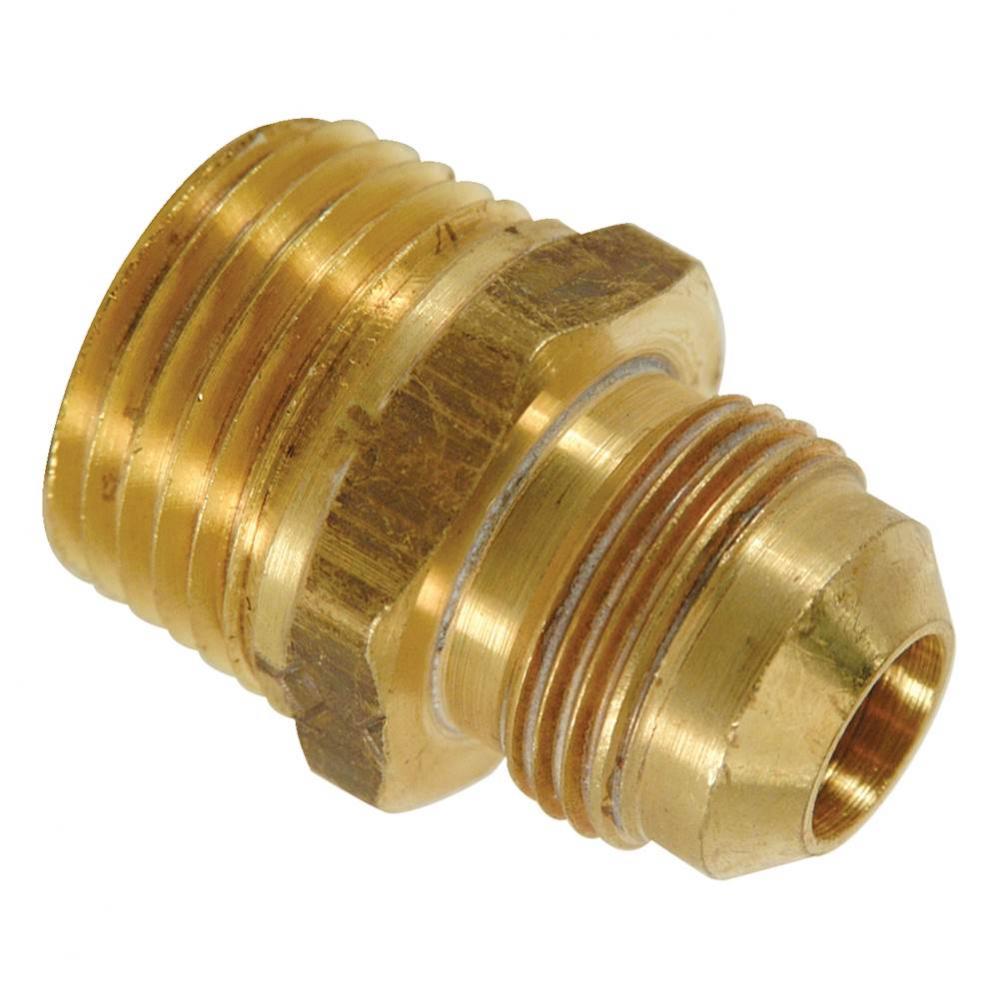 Fine Thread Flare Male Adaptor, 3/8'' Od Tube (9/16-24 Thread) X 3/8'' Mip (Ta