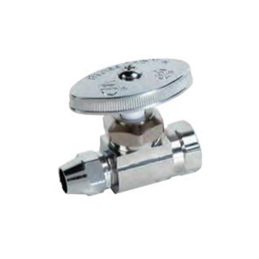 MULTI-TURN SUPPLY STOP - ANGLE - 1/2'' FIP X 3/8'' OD FLARE