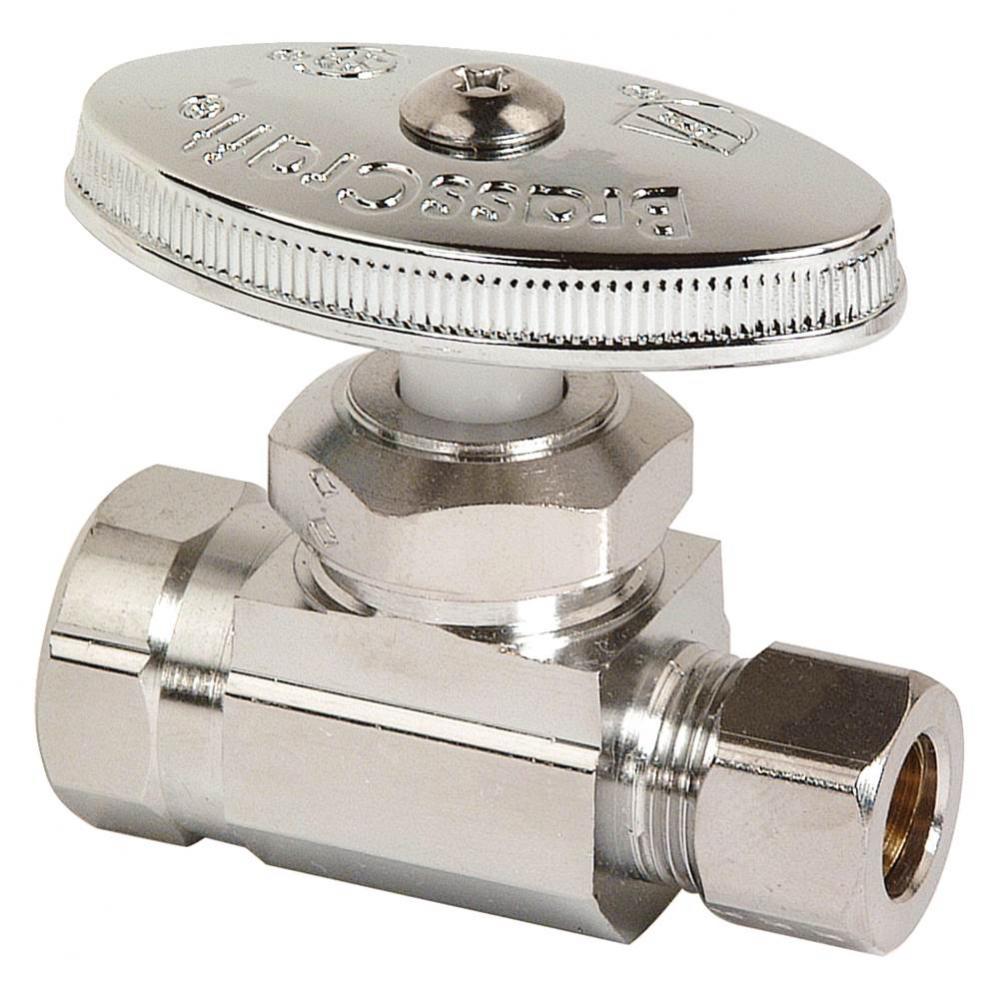 Multi-Turn Supply Stop - Angle - 3/8'' Fip X 3/8'' Od Comp