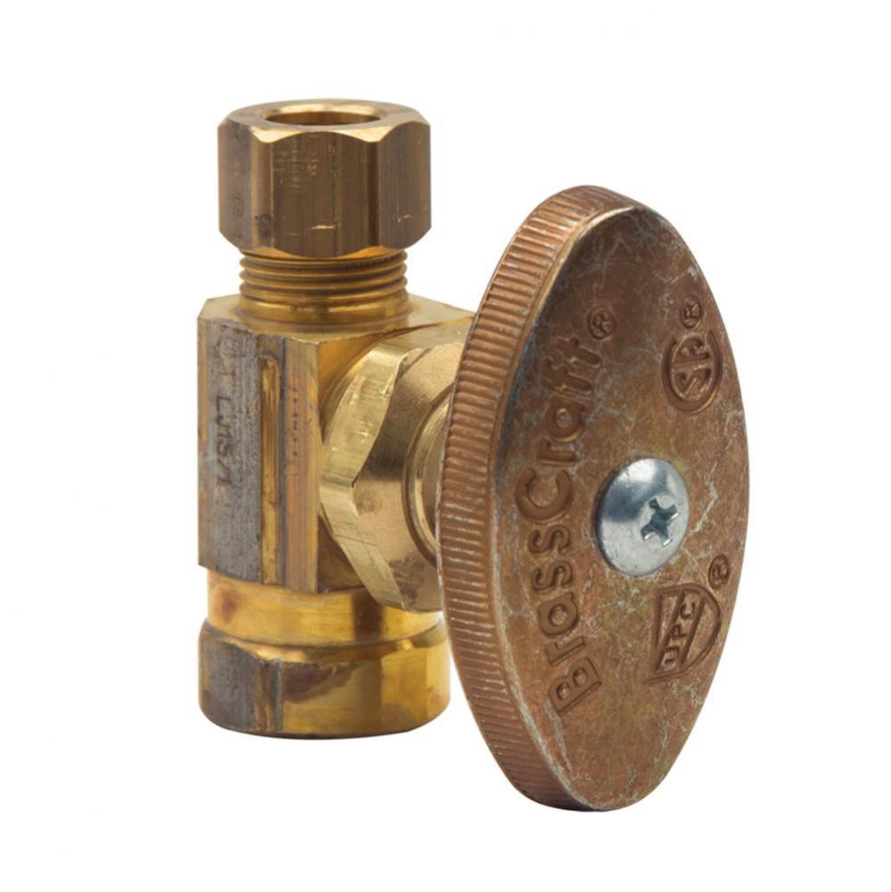 Multi-Turn Supply Stop - Straight - 3/8'' Fip X 3/8'' Od Comp