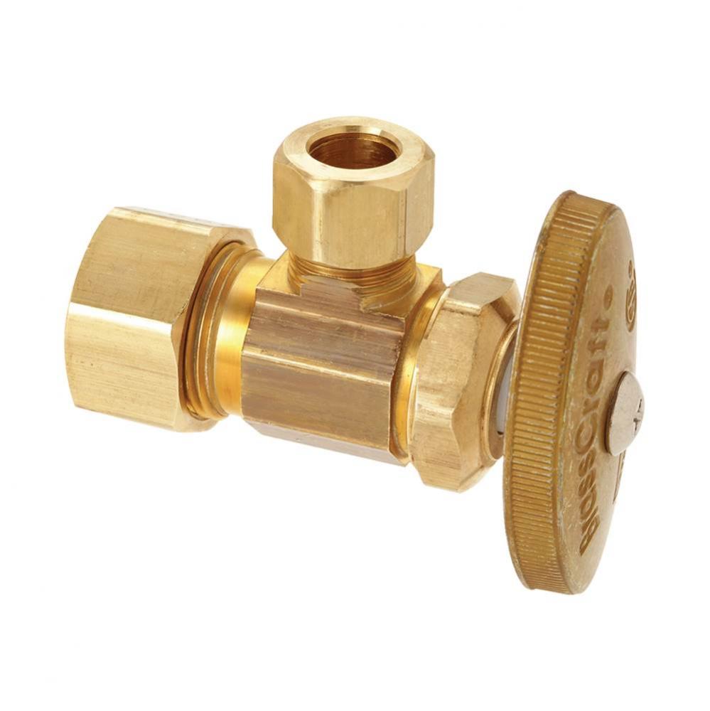 Multi-Turn Supply Stop - Angle - 1/2'' Nom Cpvc X 3/8'' Od Comp
