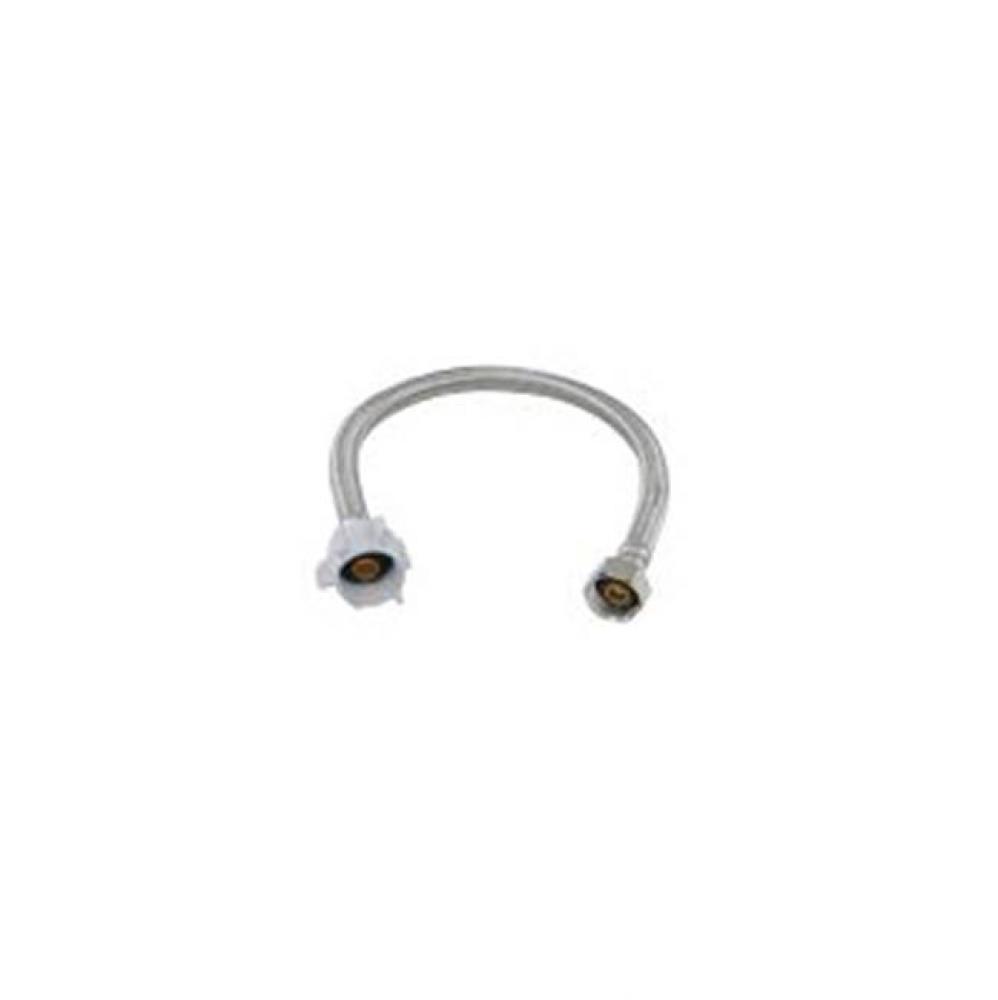 Ss Brd Toilet Conn. -  1/2'' Fip X 7/8'' Ballcock X 20''